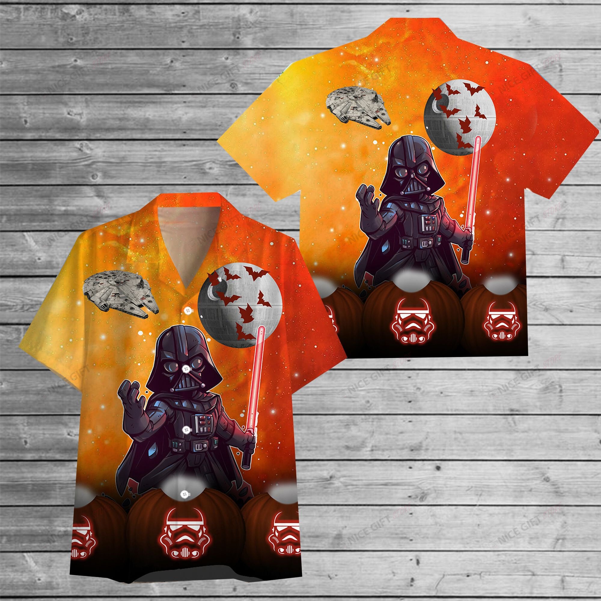 Darth Vader Hawaiian 3D Shirt 3Hs-P2T0