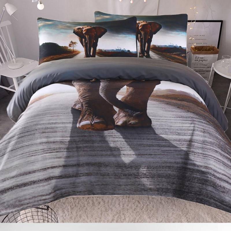 3D Elephant S 3D Customize Bedding Set Duvet Cover SetBedroom Set Bedlinen