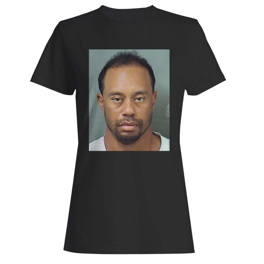 Tiger Woods Dui Fan Mugshot Woman’s T-Shirt