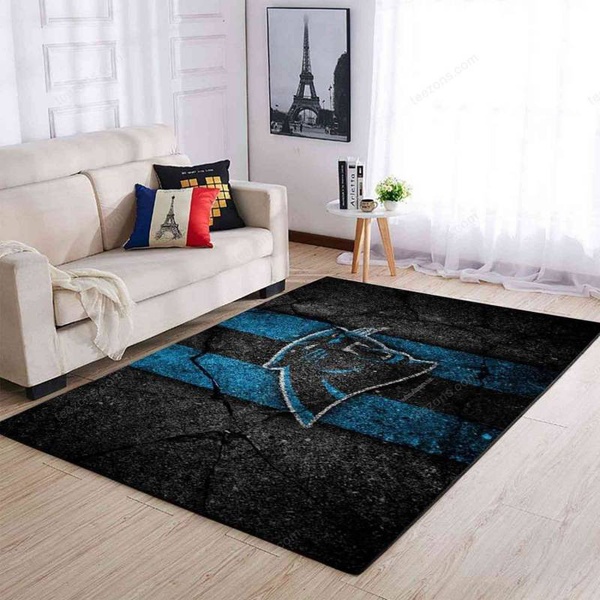 Carolina Panthers Area  Sku 109 Rug