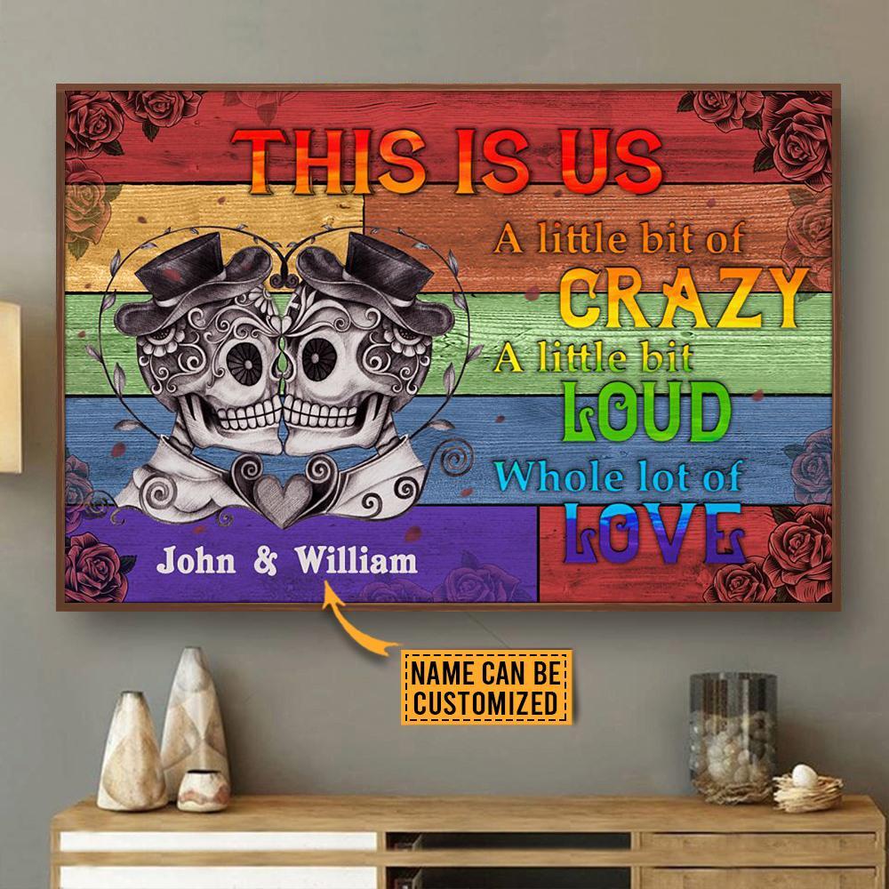 Aeticon Gifts Personalized Pride This Is Us Canvas Mom Dad Gift Home Decor