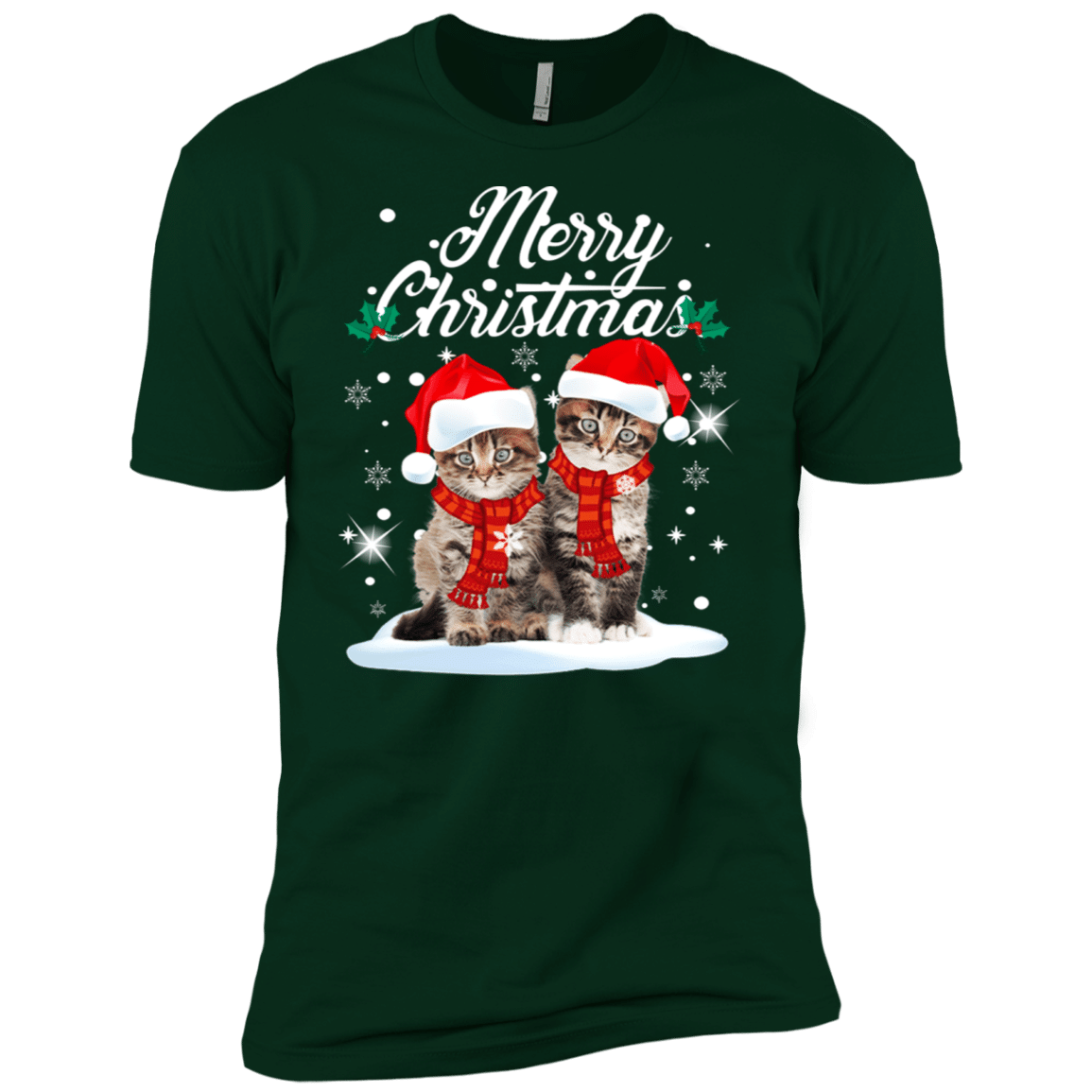 Check out this awesome Merry Christmas Santa Claus Cats Ugly Christmas Sweater Men’s T-Shirt