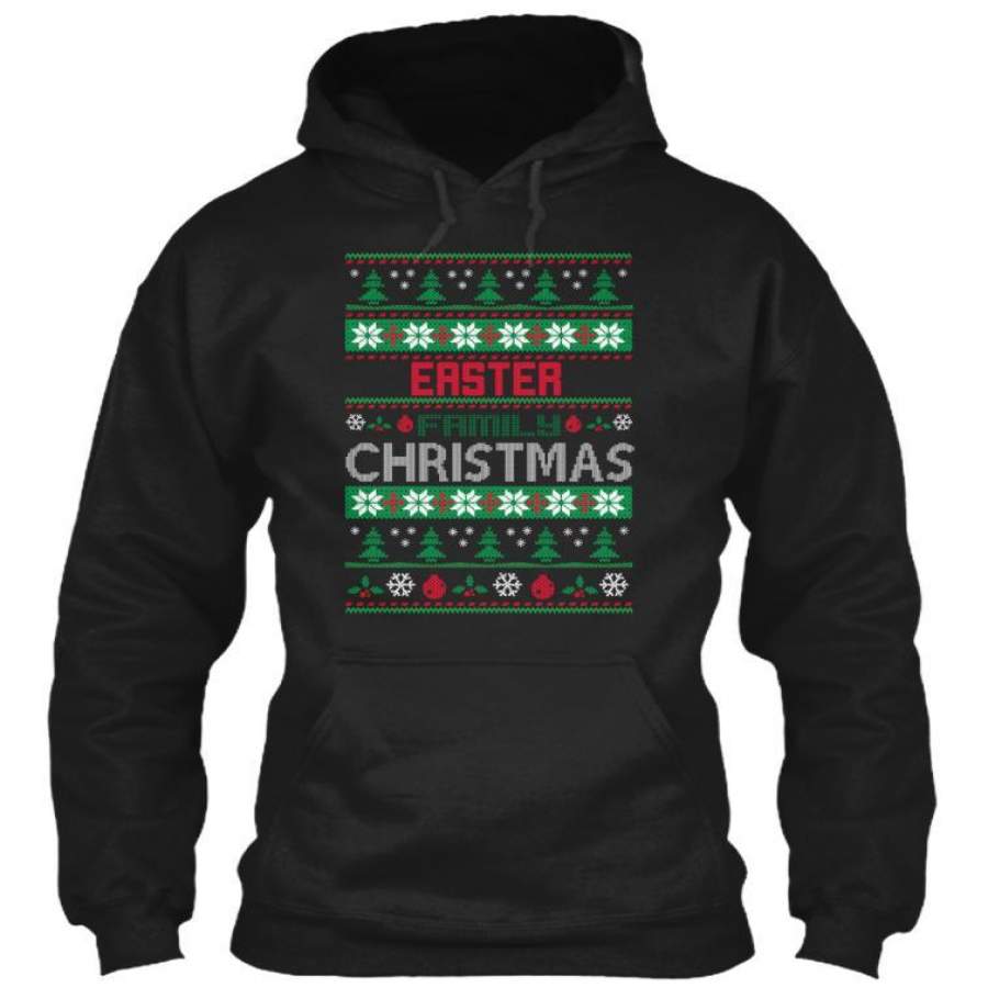 Easter Family Christmas Pullover Hoodie Christmas Gift Ideas