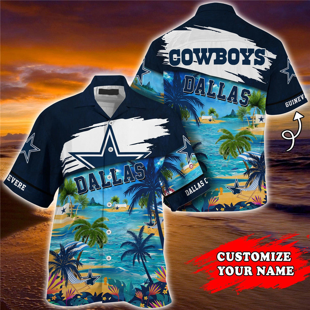 Dallas Cowboys Cool Hawaii Shirt Ha82832