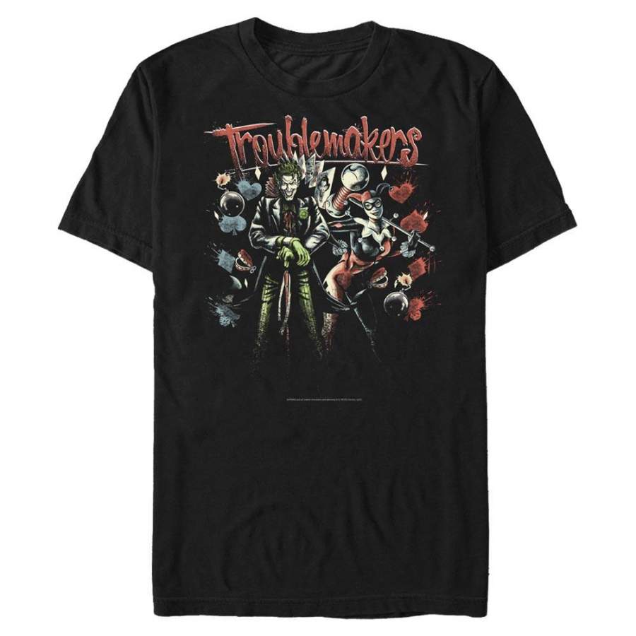 The Troublemakers – DC Comics: Batman Black T-Shirt