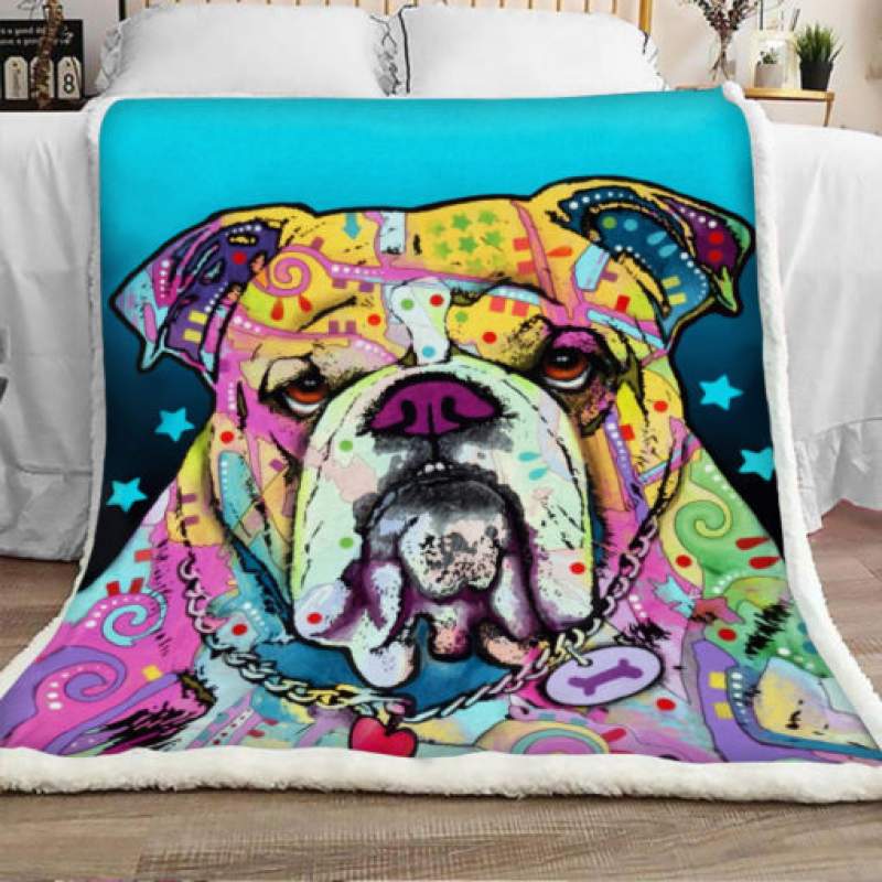 Bulldog Sherpa Blanket JR1303 70O50