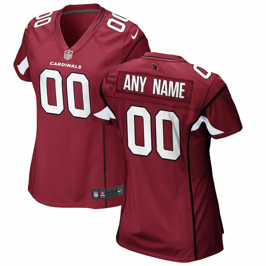 Arizona Cardinals Nike Womens Custom Game Jersey – Cardinal