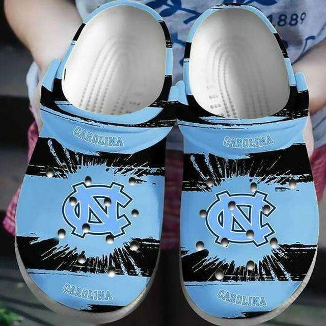 North Carolina Tar Heels Crocs Crocband Clogs