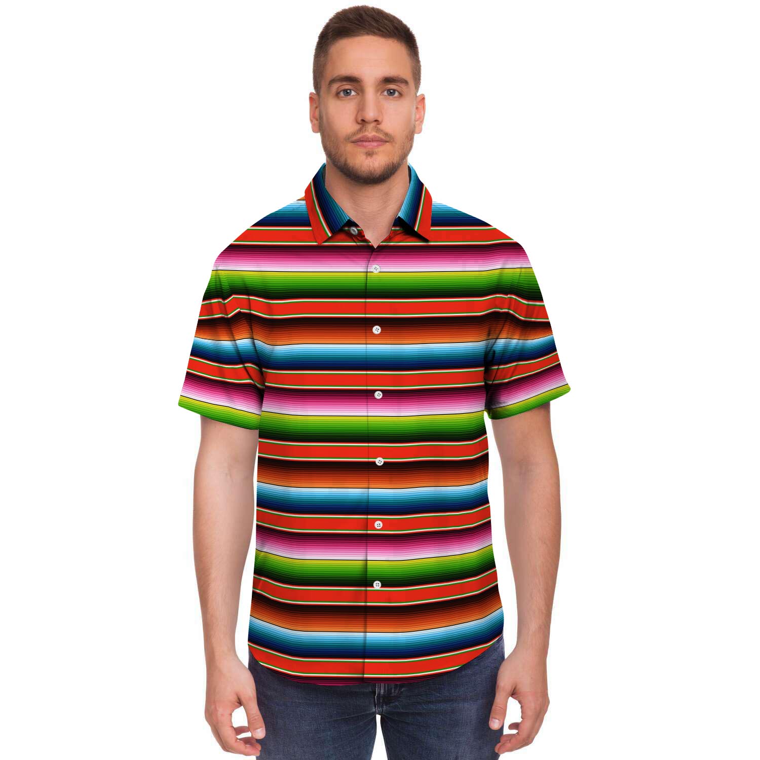 Baja Mexican Men’S Short Sleeve Shirt