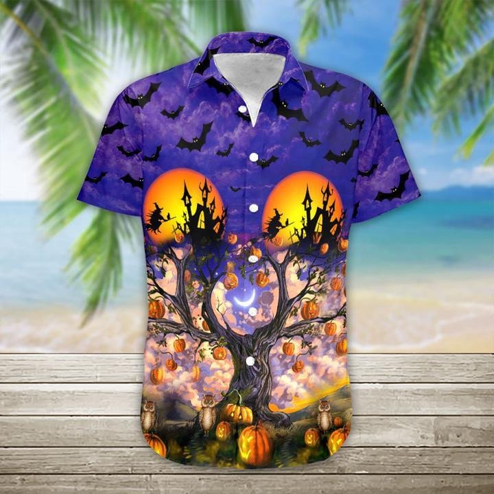 Halloween Tropical Hawaii Shirt Unisex Adult Ha104103