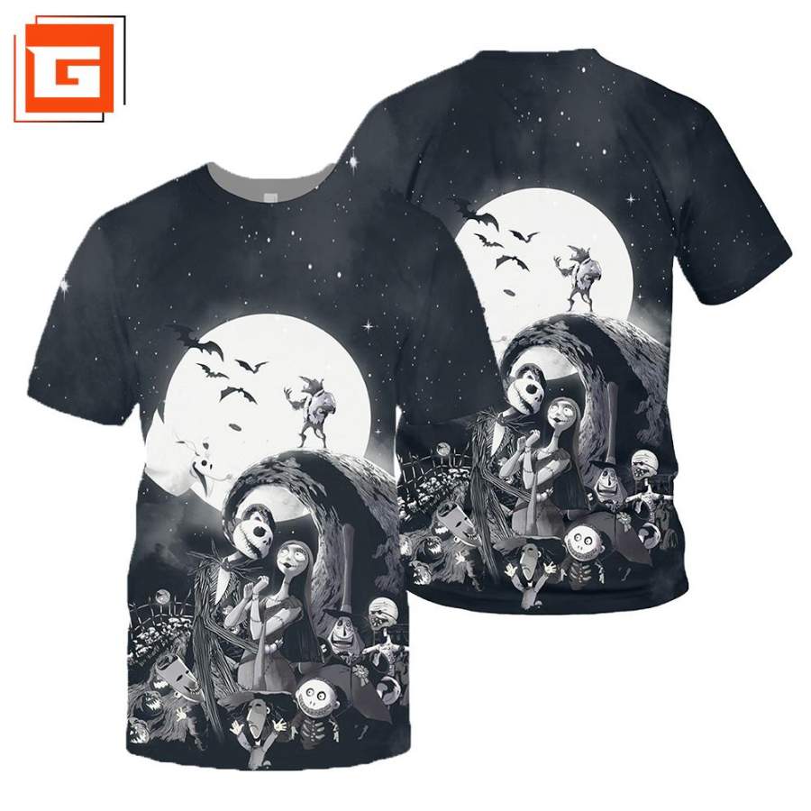 3D ALL OVER PRINTED NIGHTMARE BEFORE CHRISTMAS SWEATSHIRT 16