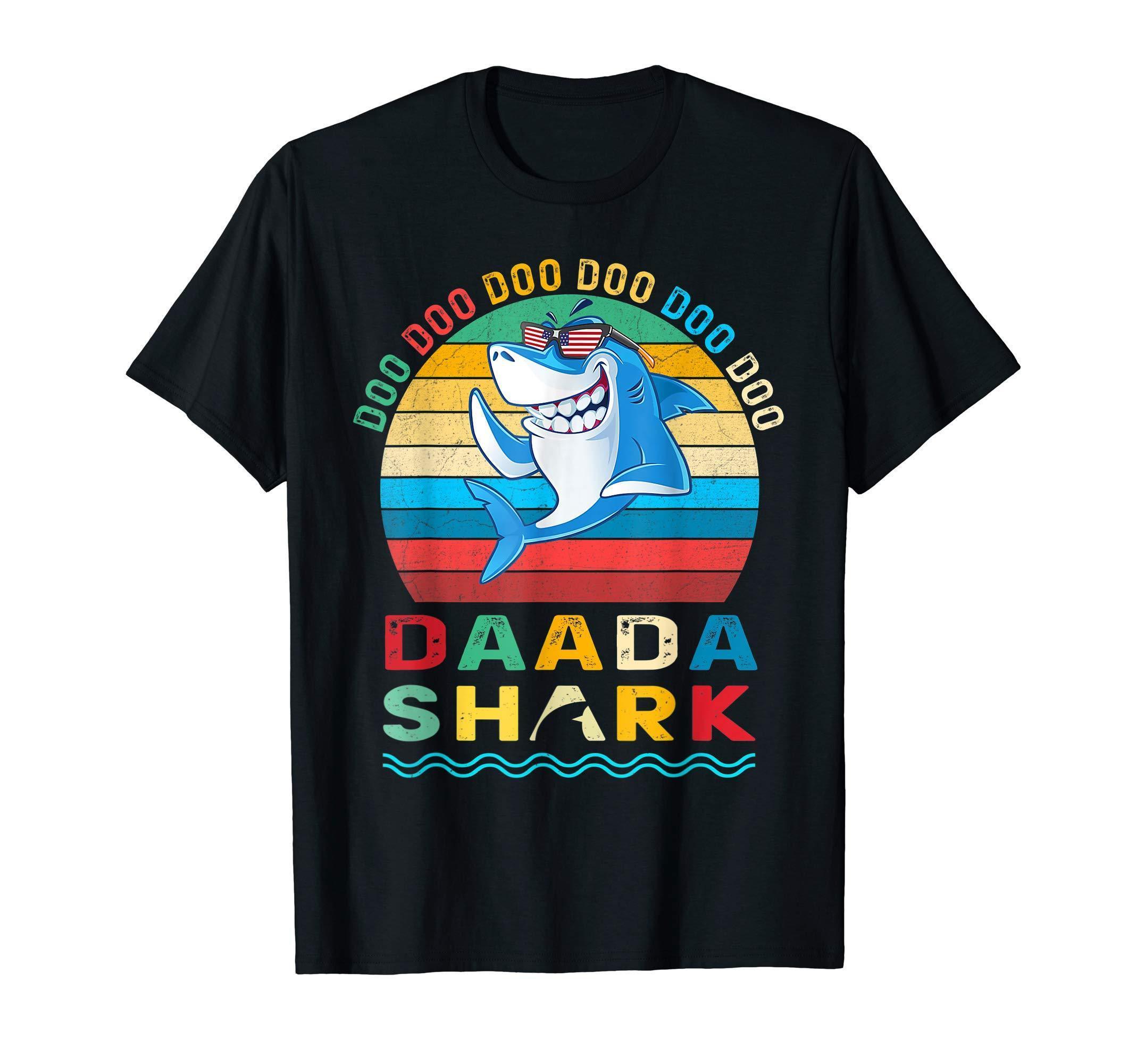 Daada Shark Doo Doo T-Shirt Matching Family Vintage Shirts