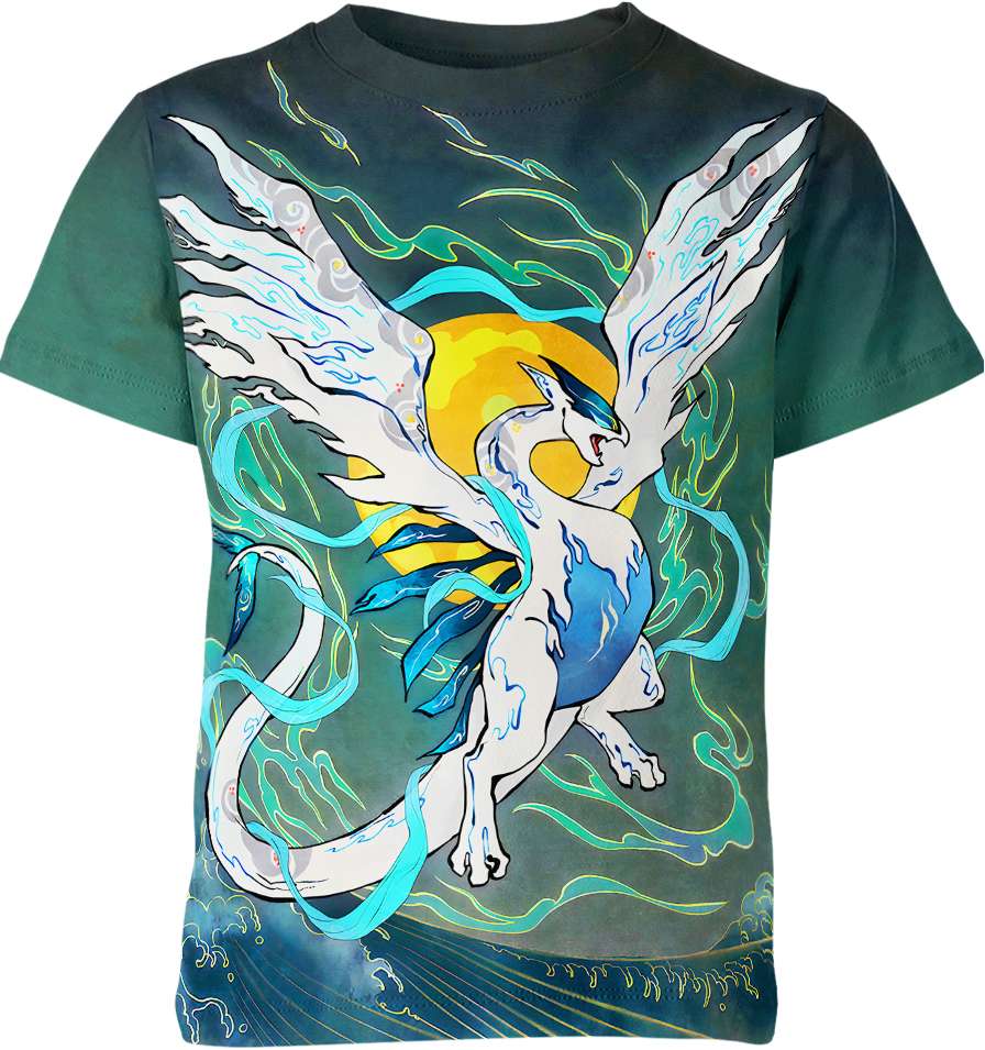 Lugia From Pokemon Shirt