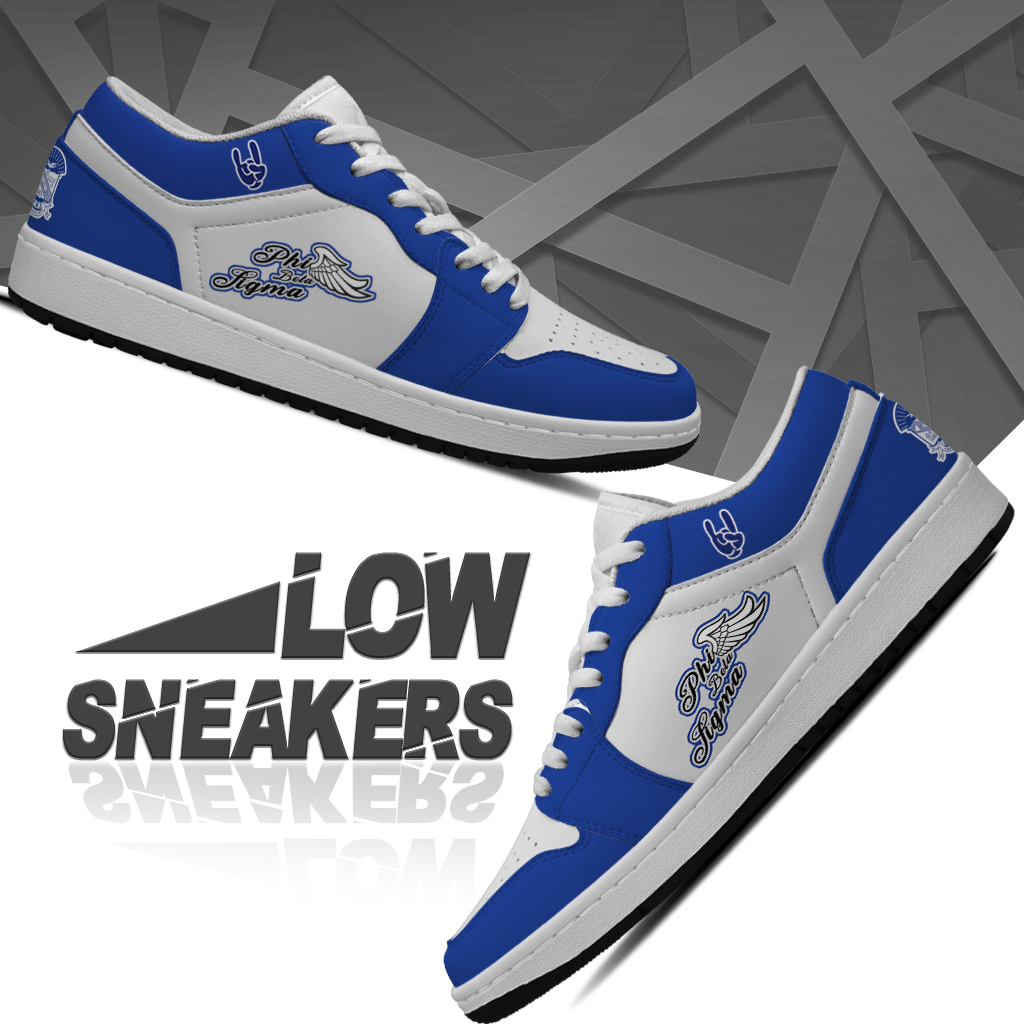 Phi Beta Sigma Low Sneakers