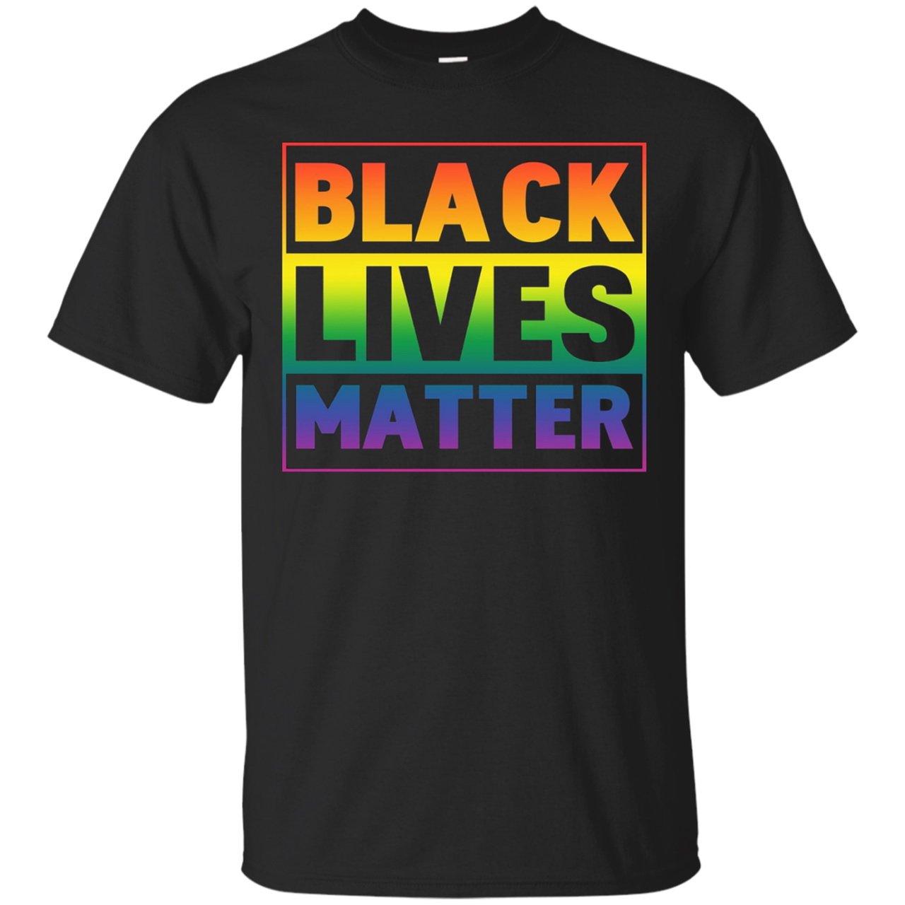 Perfect Black Lives Matter Rainbow Flag T Shirt Lgbt Shirts