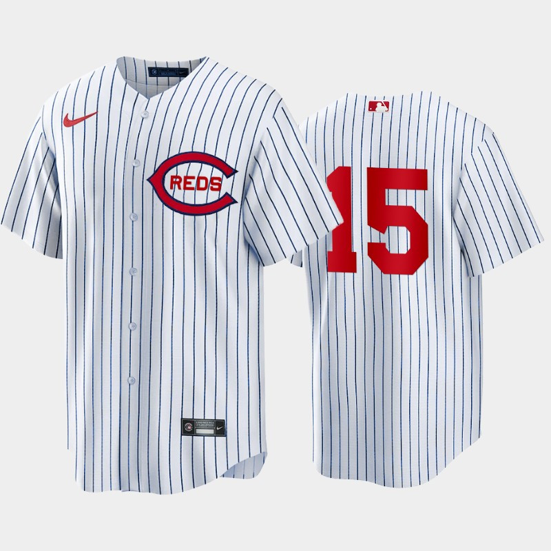 Cincinnati Reds 15 Nick Senzel White 2022-23 Field of Dreams Jersey Men’s