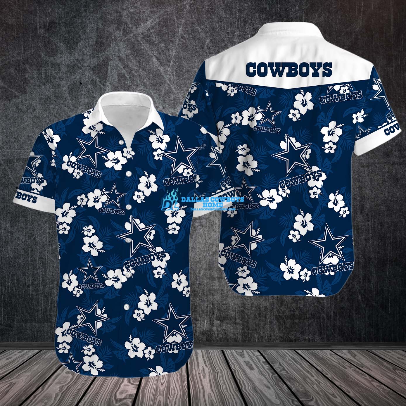 Dallas Cowboys Custom Aloha Shirt Print Full N0127