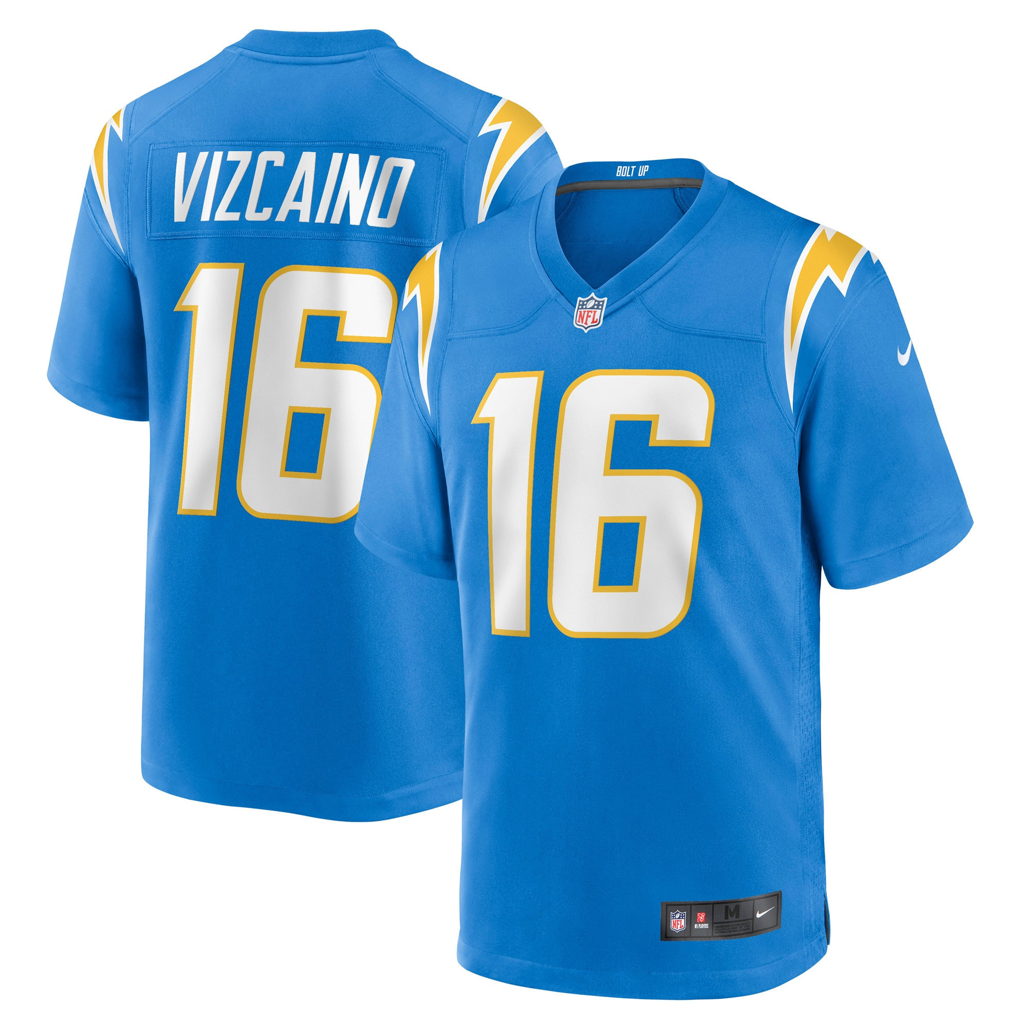 Tristan Vizcaino Los Angeles Chargers Game Jersey – Powder Blue NFL