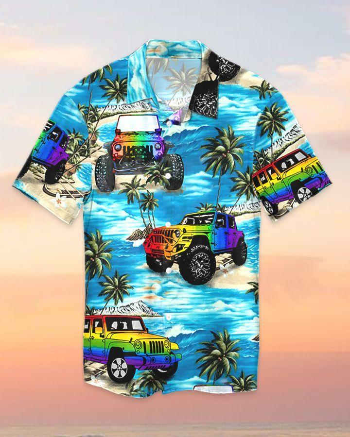 Jeep Lgbt Beach Hawaii Shirt Unisex Adult Ha104624