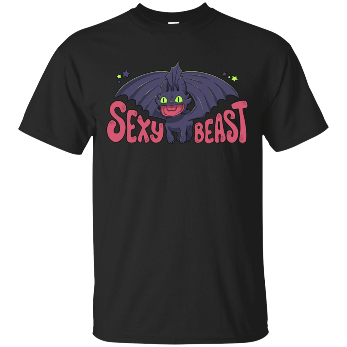 Toothless The Sexy Beast Funny How To Train Your Dragon T-Shirt