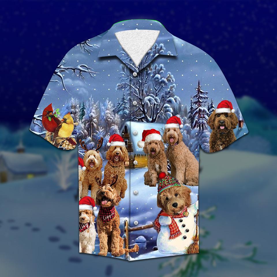 Labradoodle Christmas Hawaii Shirt Ha39773