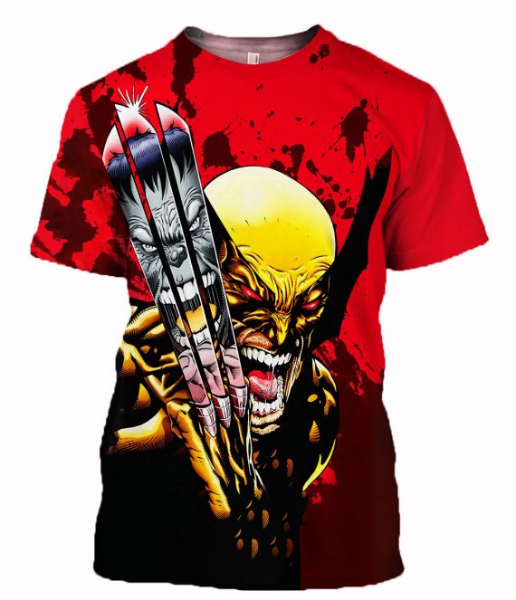 Wolverine And Hulk Tshirt Chm