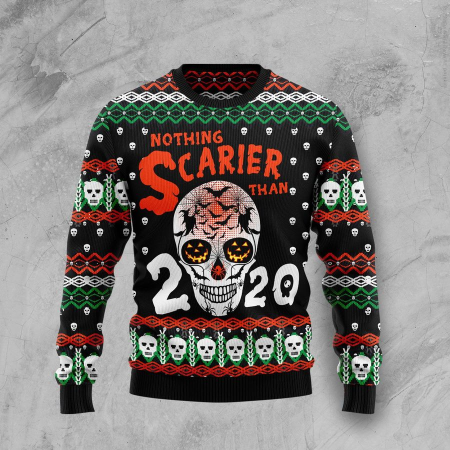 Skull Ugly Christmas Sweater | Unisex | Adult | Us3083