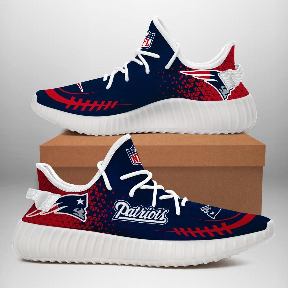 New England Patriots Custom Shoes Sport Sneakers New England Patriots Yeezy Boost 350 - Yeezy Shoes