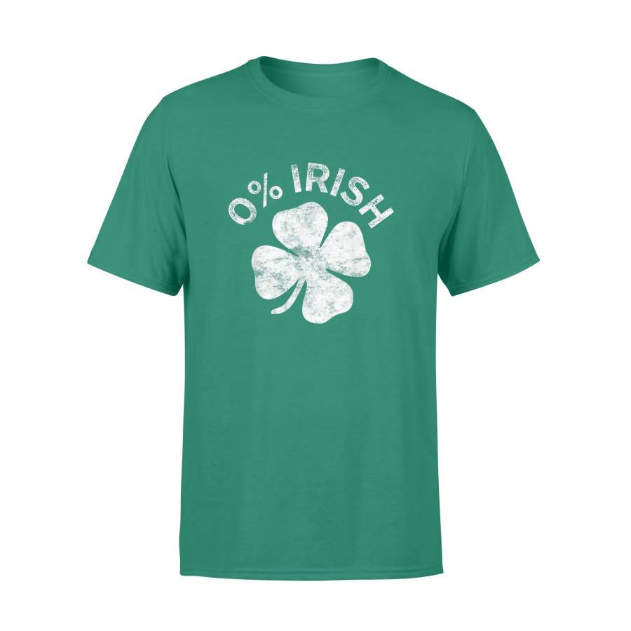 0 Irish Vintage Saint Patrick Day Gift – Standard T-shirt