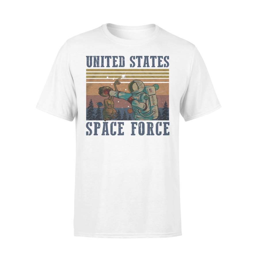 Vintage United States Space Force Versus Alien T-shirt