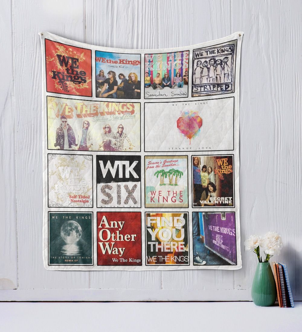 We The Kings Quilt Blanket