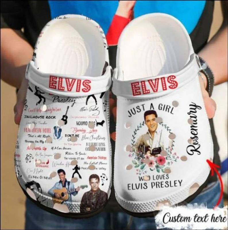 Elvis Rubber clog Shoes Comfy Footwear