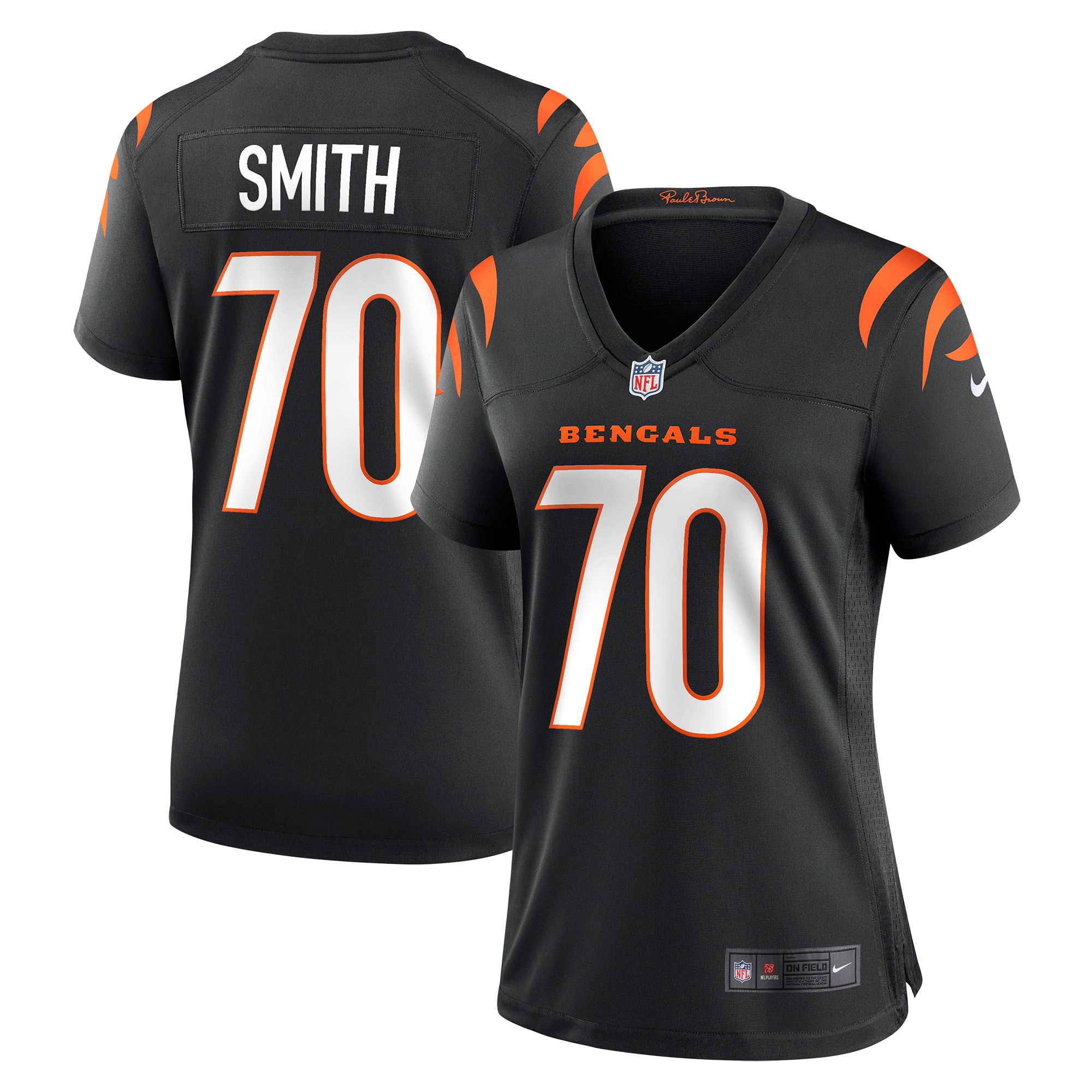 Women’s Cincinnati Bengals D’Ante Smith Black Game Jersey