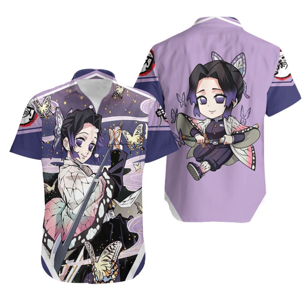 Kocho Shinobu Kimetsu No Yaiba Hawaii Shirt Ha63302