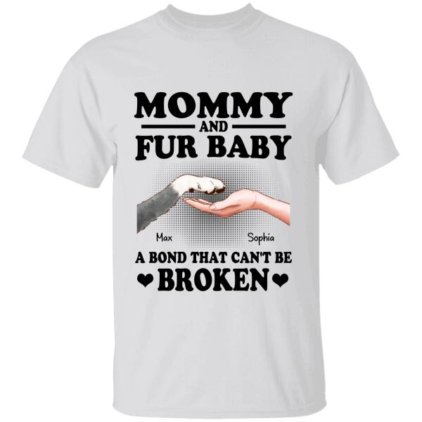 Mommy And Fur Baby Personalized Dog T-Shirt Ts-Nn802