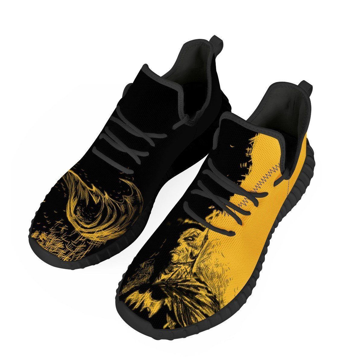 Batman Dc Superhero Bruce Wayne Mesh Knit Sneaker Running Walking Shoes Reze Sneakers