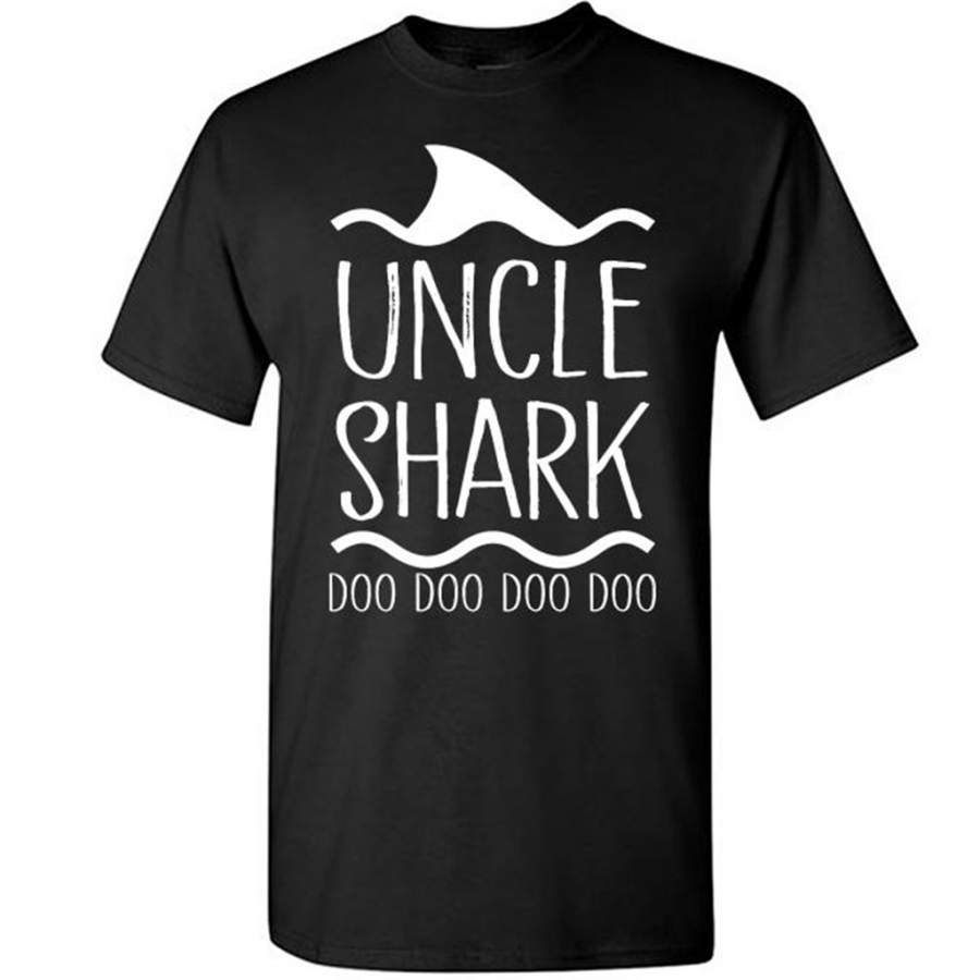 Uncle Shark Doo Doo Doo Doo – Gildan Short Sleeve Shirt