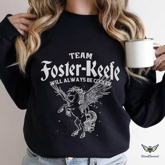 Keeper Of The Lost Cities Symbols Shirt Hoodie, Team foster-keefe, Foxfire Academy Shirt, Team Foster Keefe Shirt,Kotlc Shirt, Bookish Shirt