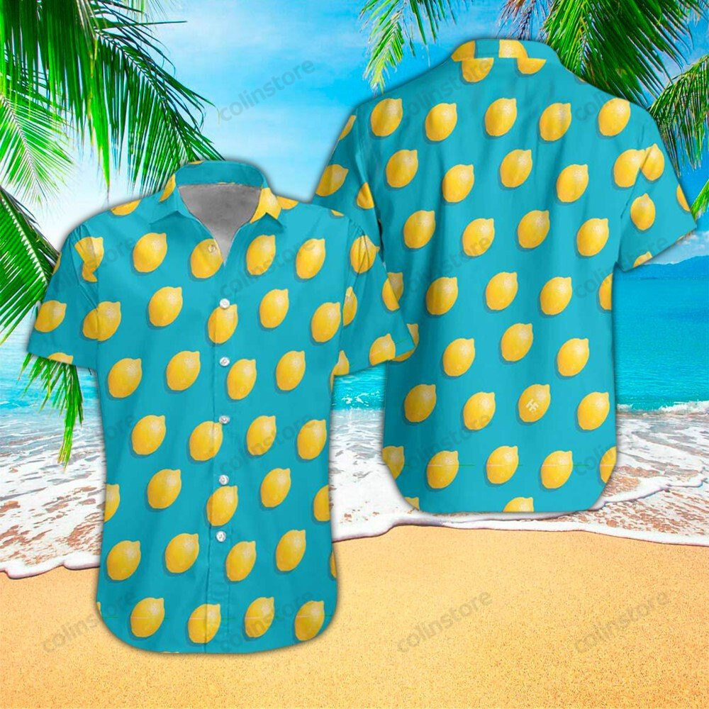 Lemon Aloha Hawaii Shirt For Lovers Ha36051