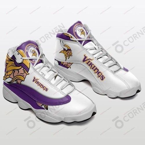 Minnesota Vikings Custom Shoes Jd13 Sneakers 329