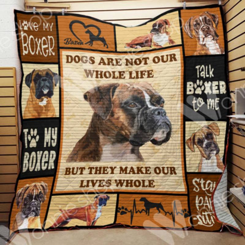 Boxer Dog Blanket NOV1103 73O49