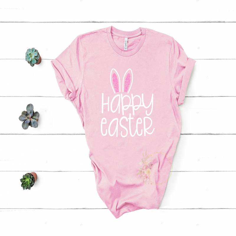 Crushtee Happy Easter Shirt,Easter Bunny Shirt,My Peeps Shirt,Womens Easter T Shirt,Glitter Easter Shirt,Happy Easter Shirt,Cute Easter Shirt Long Sleeve Hoodie