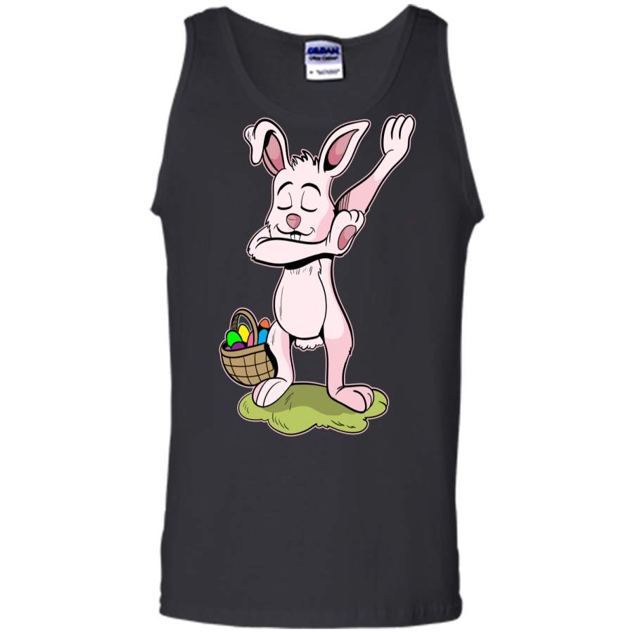 Dabbing Easter Bunny Shirt Kids Hip Hop Dab Dance Gift Tank Top