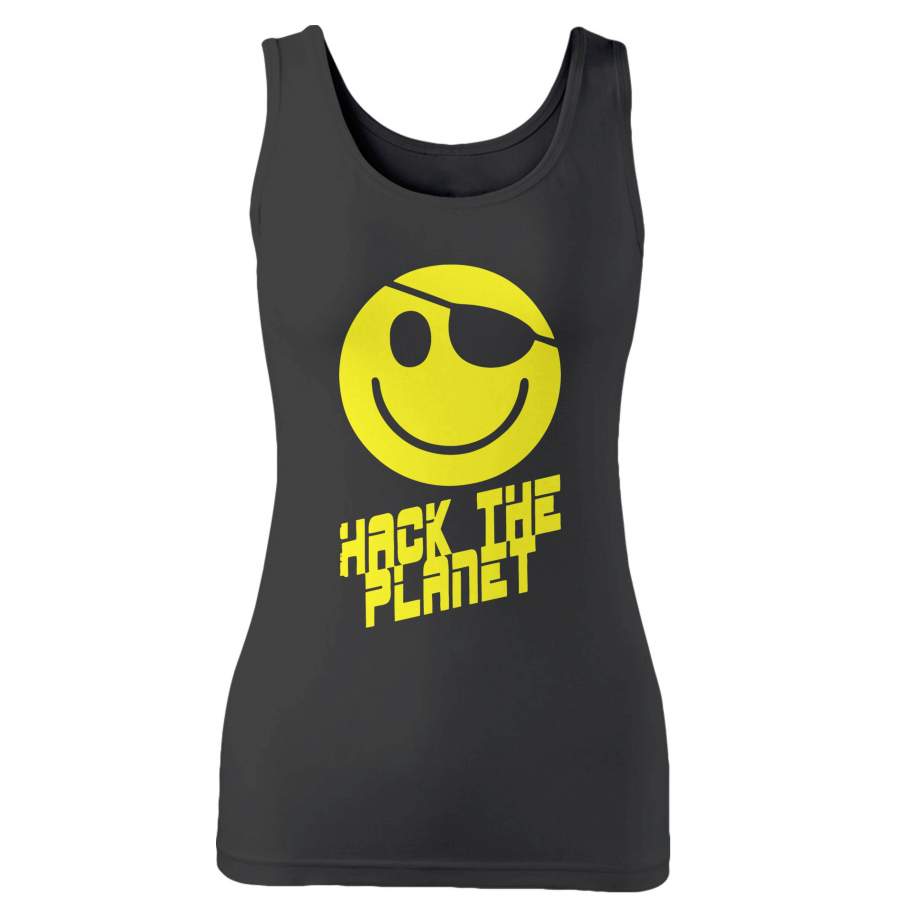 Hackers Movie Hack The Planet Woman’s Tank Top