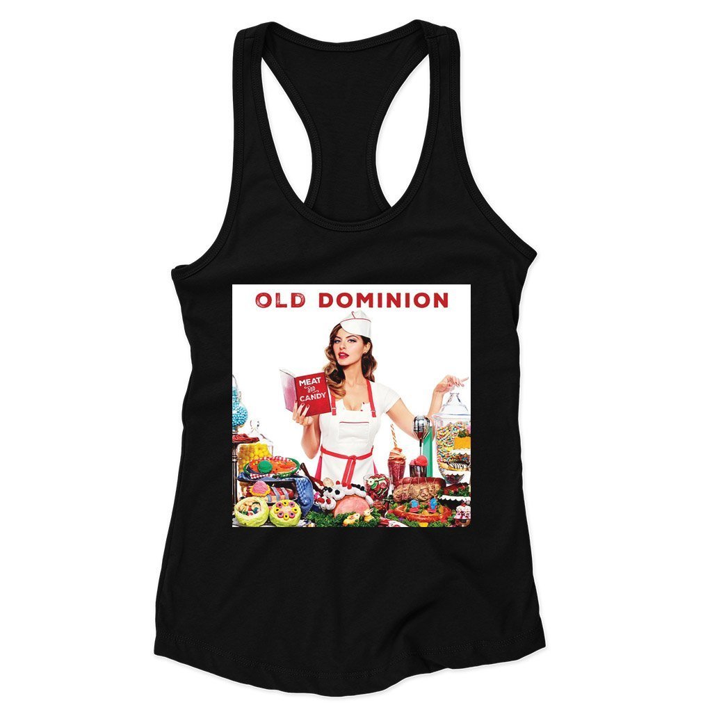 Old Dominion Meat And Candy Woman’s Racerback Tank Top