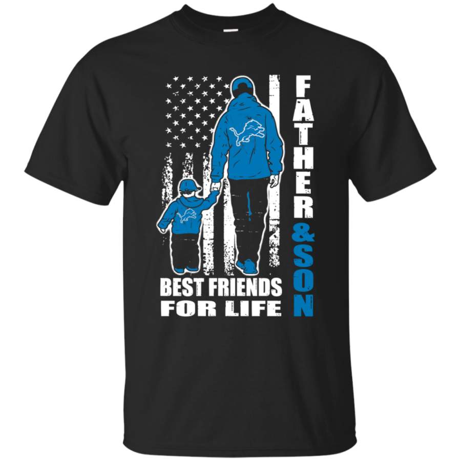 AGR Father And Son Best Friends For Life Detroit Lions T shirt