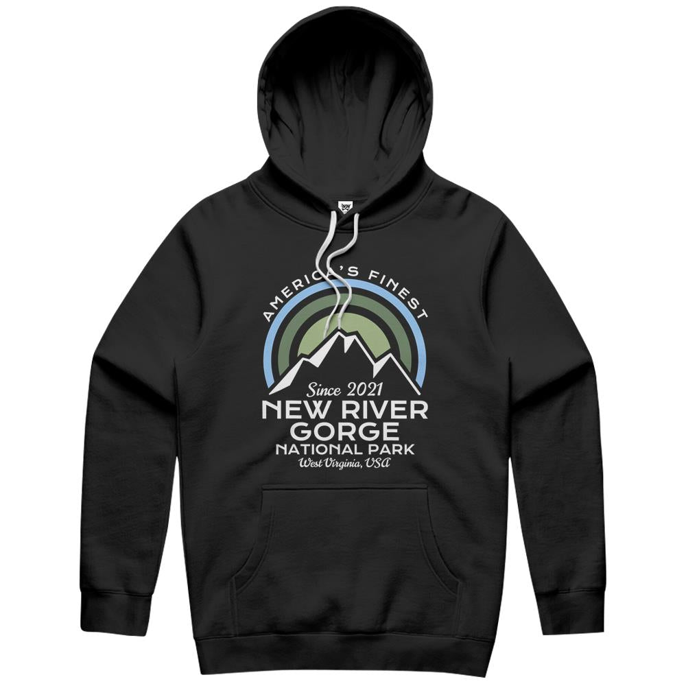 New River Gorge National Park Usa Hiking Travelers Hoodie