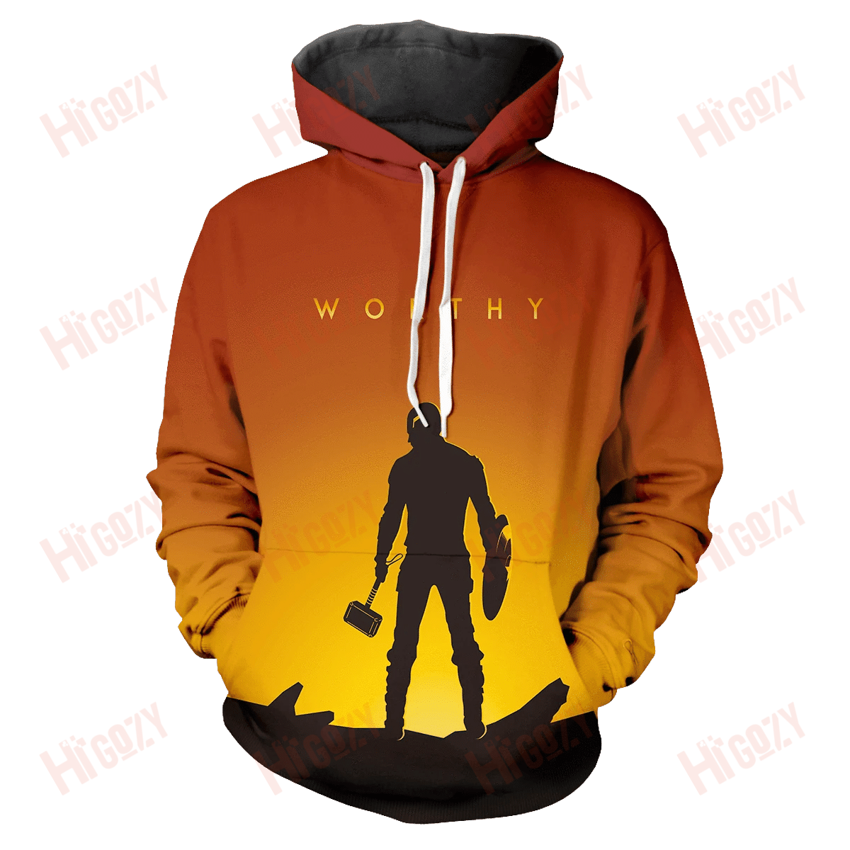 Worthy Unisex Pullover Hoodie