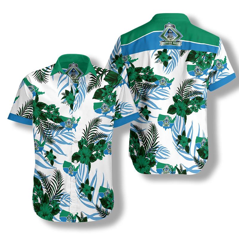 Green Bay Proud Aloha Hawaii Shirts Unisex Ha43534