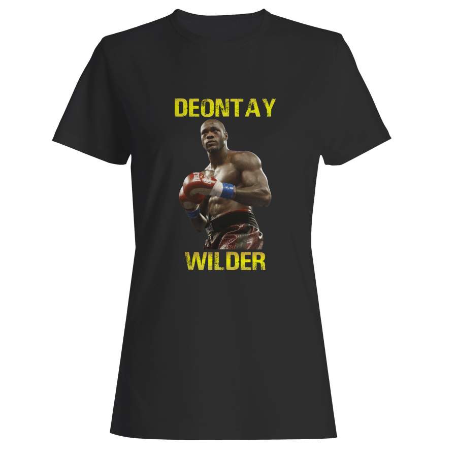 Deontay Wilder Boxing Woman’s T-Shirt